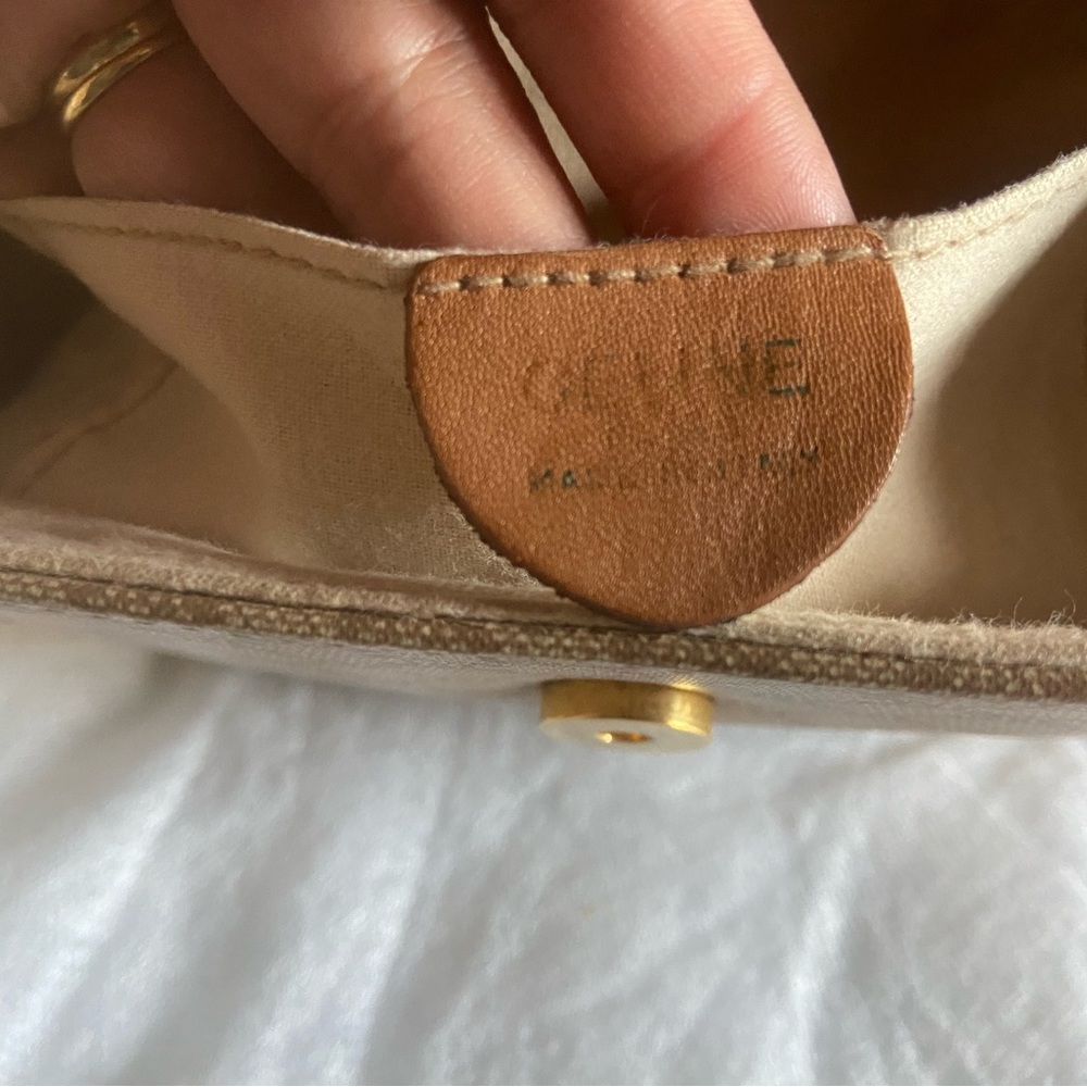 RARE CELINE VINTAGE HANDLE MACADAM BAG 
*Collector's item* - Picture 11 of 17